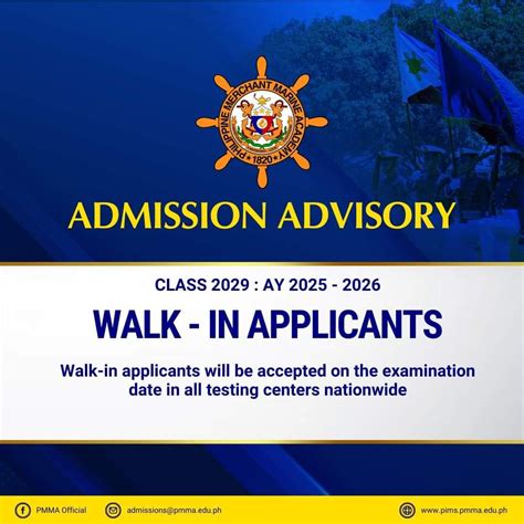 pmma entrance exam 2021|Admission Process : The Academy .
